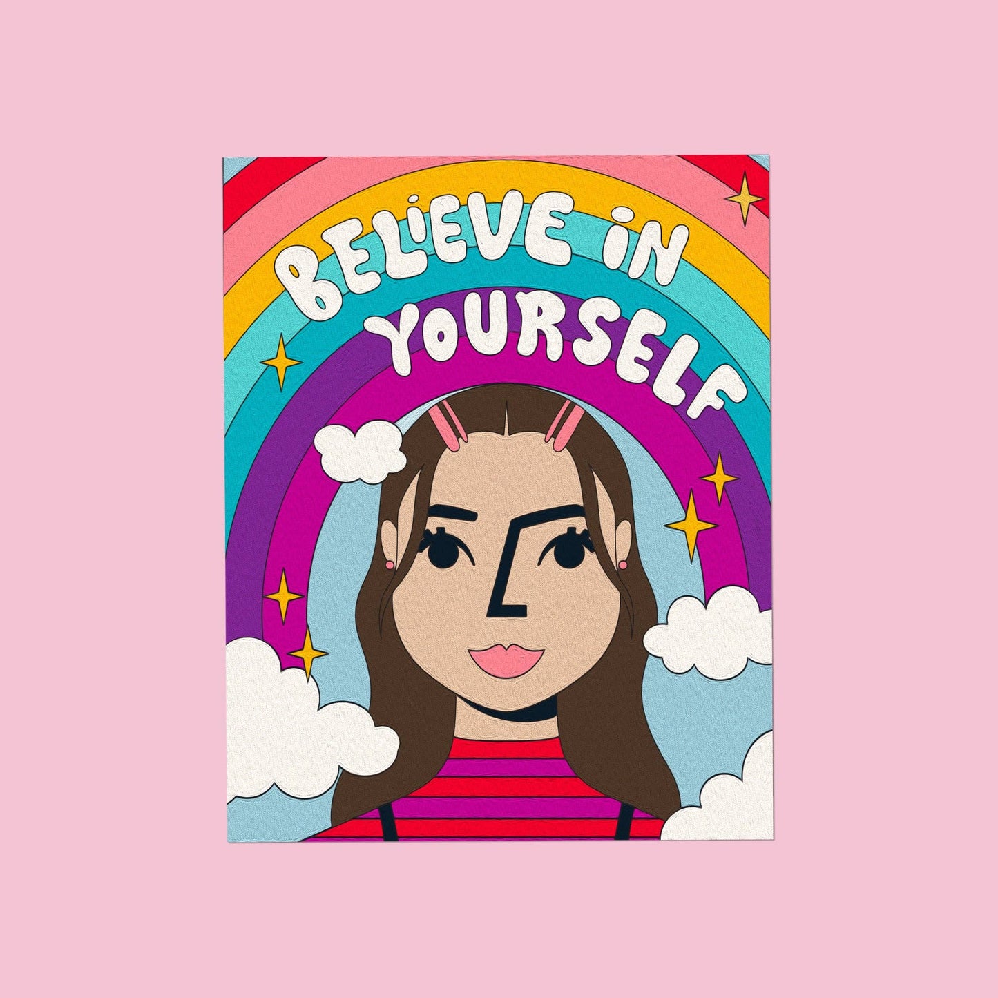 "Believe in Yourself" – Paint by Number Craft Kit