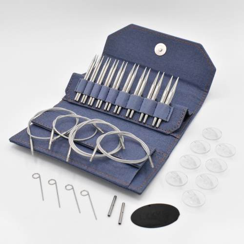 Lykke Flights 3.5-inch Interchangeable Circular Stainless Steel Needle Set