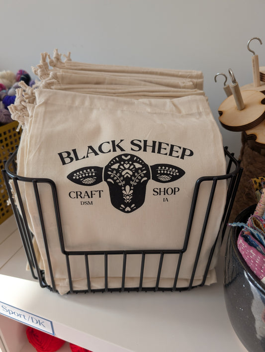 BSCS drawstring project bag