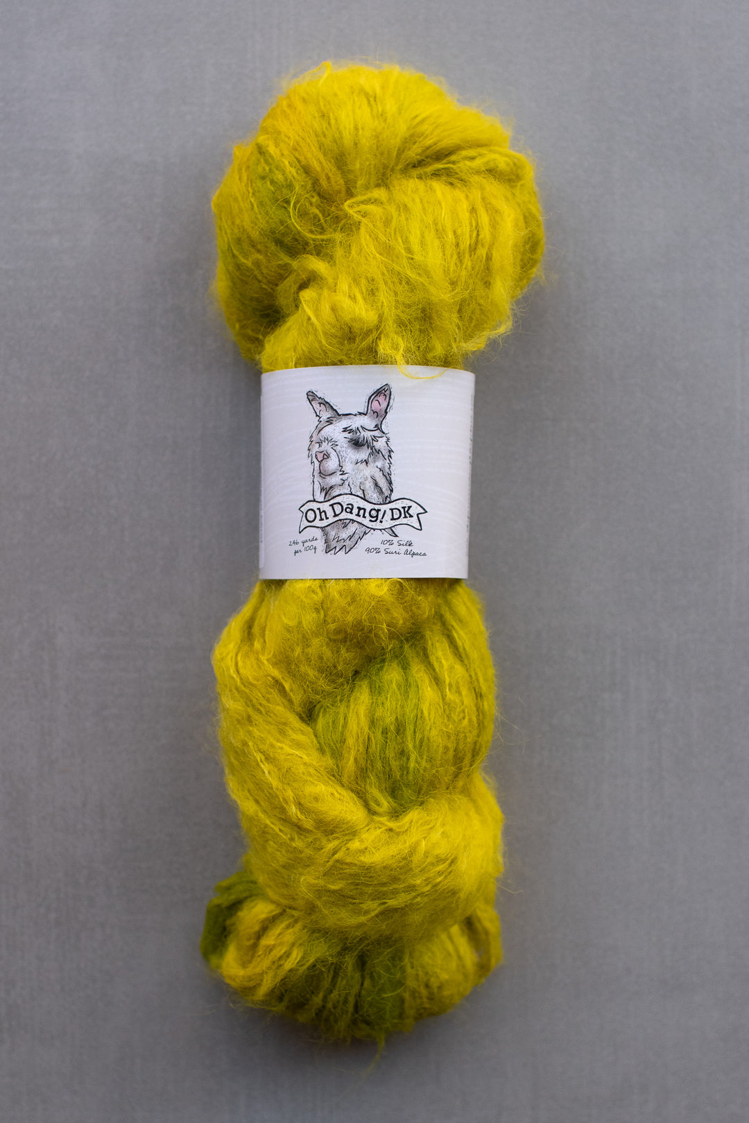 Oh Dang! DK Suri-Alpaca Yarn