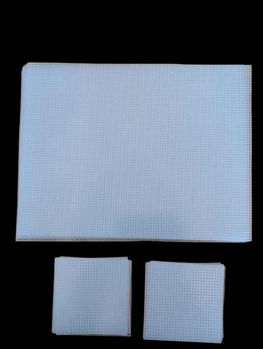 Plastic Needlepoint Mesh Sheets