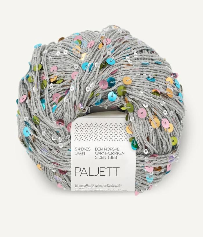Paljett Sequin Yarn