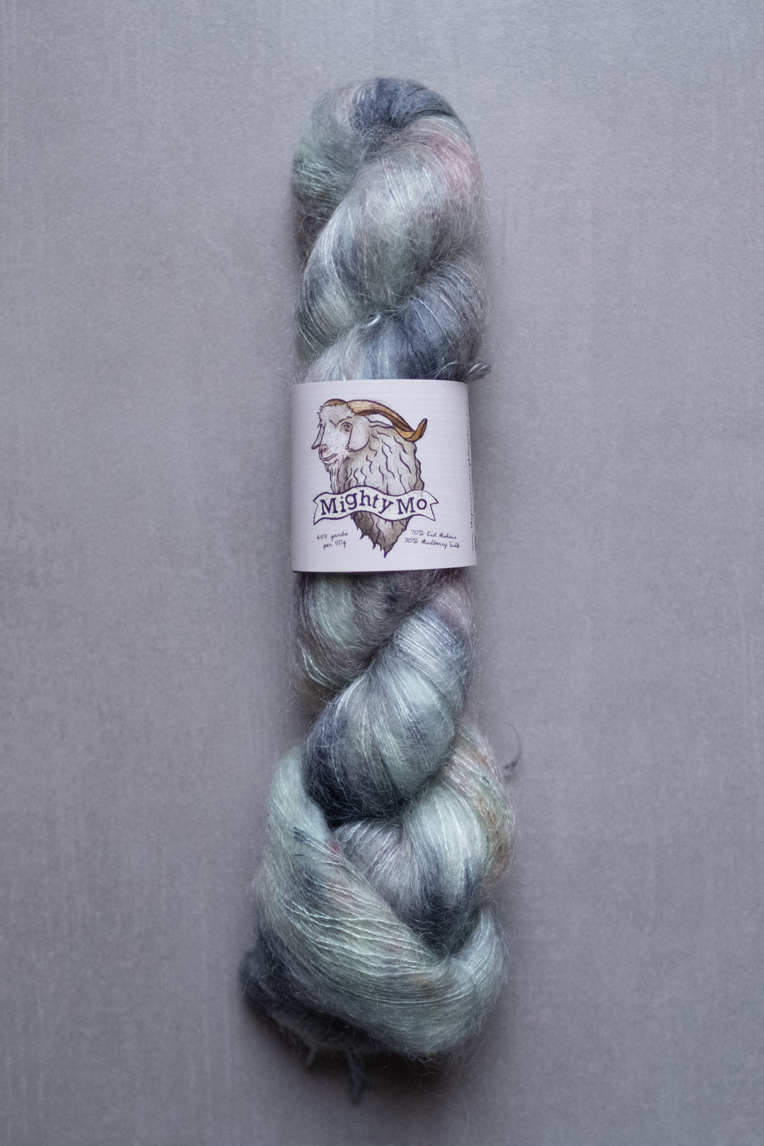 Mighty Mo Speckles Mohair-Silk Laceweight Yarn