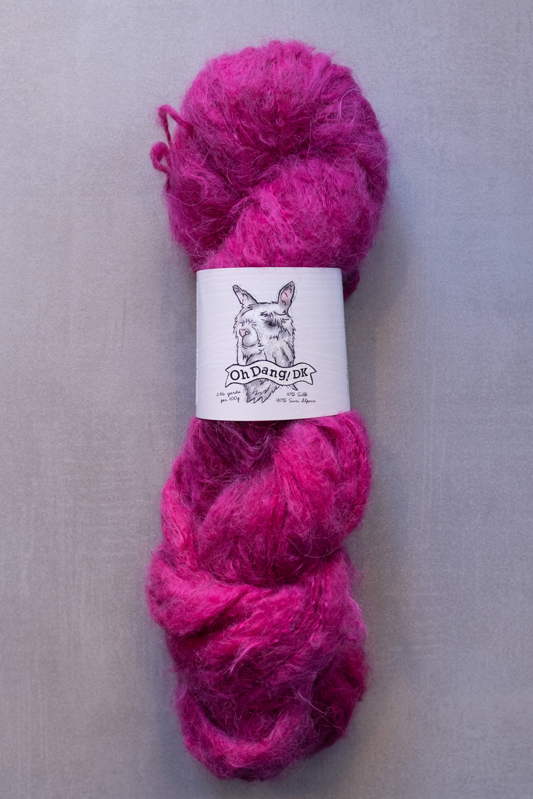 Oh Dang! DK Suri-Alpaca Yarn
