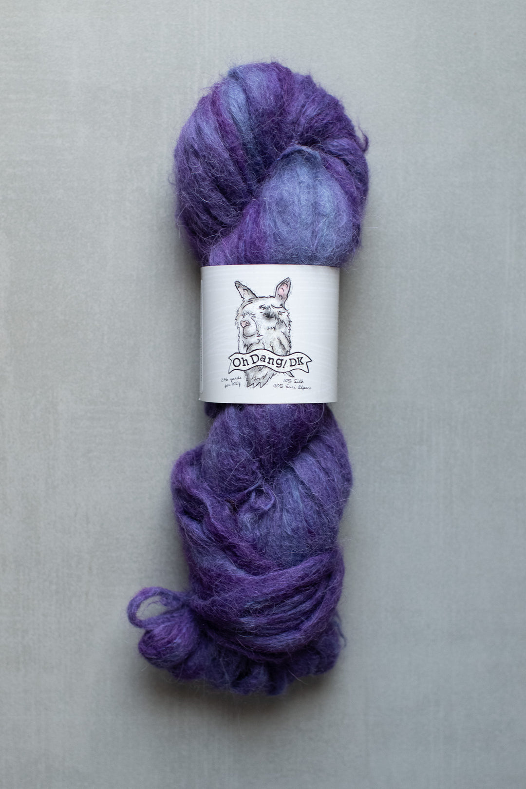 Oh Dang! DK Suri-Alpaca Yarn
