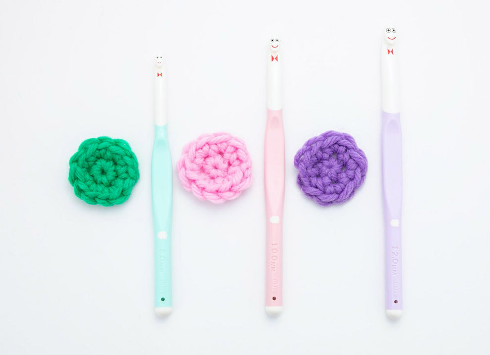 Grand-chan kid-friendly crochet hooks